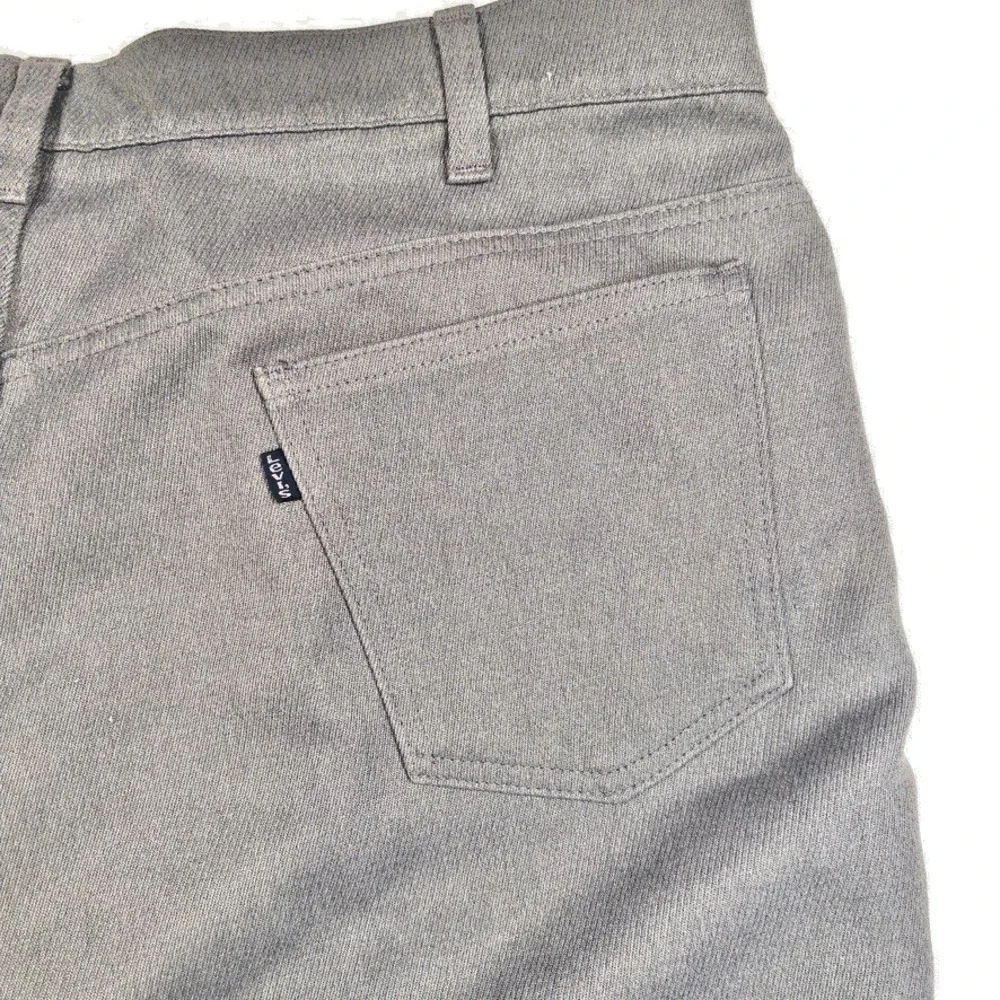 Levi's Action Slacks Mens 38x32 Grey Vintage Straight Leg Trousers Pants